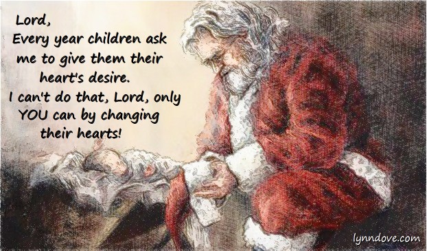 Santa is Welcome | Lynn Dove's Journey Thoughts