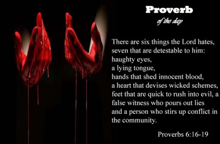 Proverbs 6 16-19